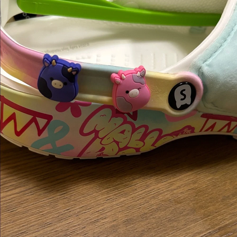 CROCS Multicolor‎ cow squishmallow